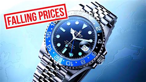 did rolex prices go down|why are Rolex prices falling.